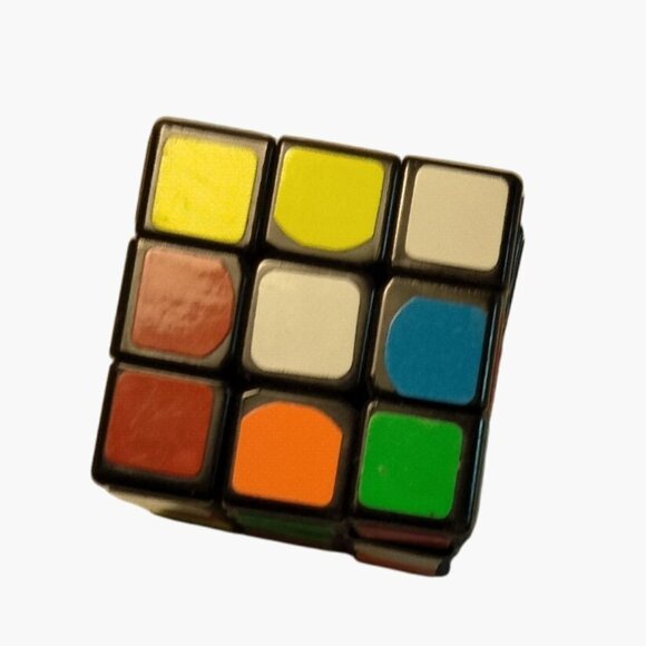 Miniature Rubiks Cube Puzzle 1 Inch - Picture 4 of 6